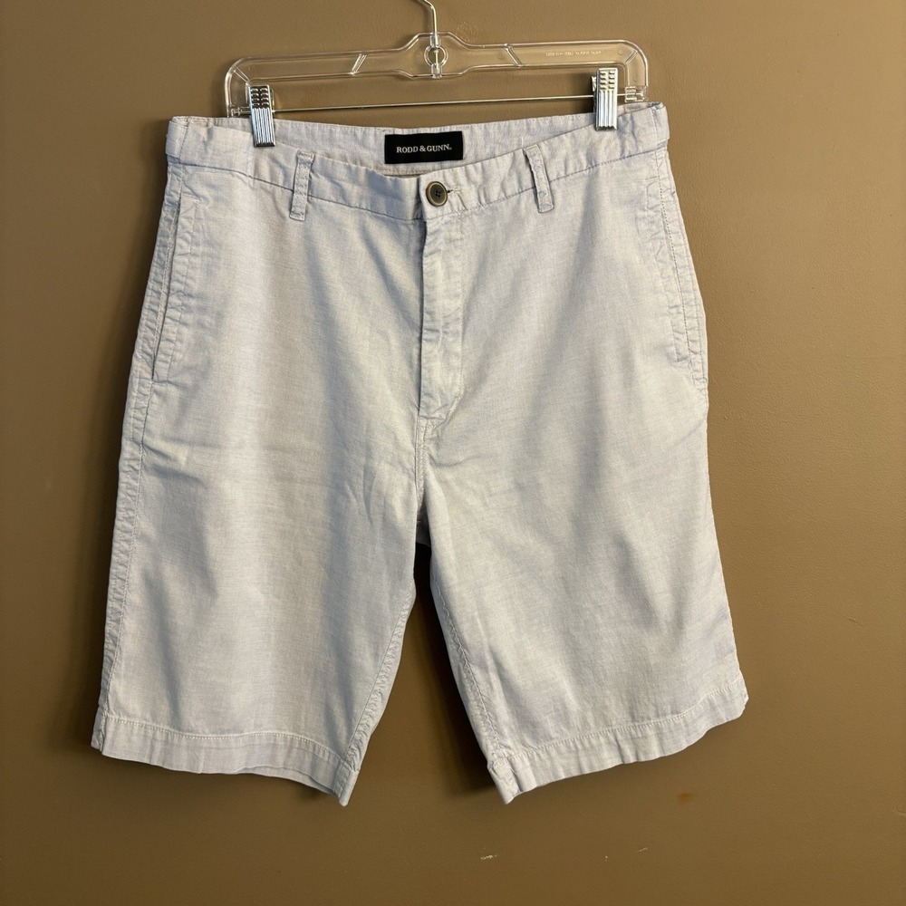 Rodd & Gunn Men's Original Fit Shorts Dusk Blue Sz 34